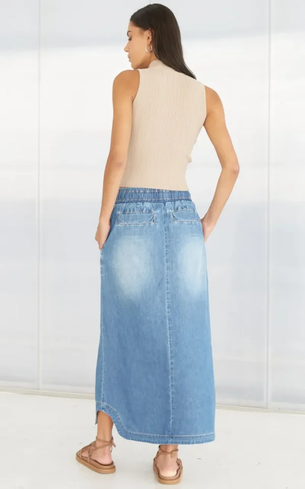 Dricoper Pia Long Skirt^ Skirts