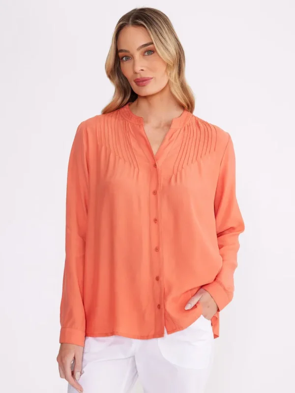 Yarra trail PINTUCK SHIRT^ Shirts