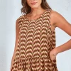 Totem Plack Blouse^ Tops