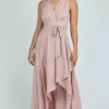 Zeinert & Co Pleated Front Detail Midi Dress^ Dresses