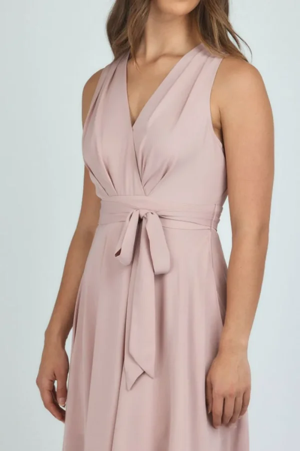Zeinert & Co Pleated Front Detail Midi Dress^ Dresses