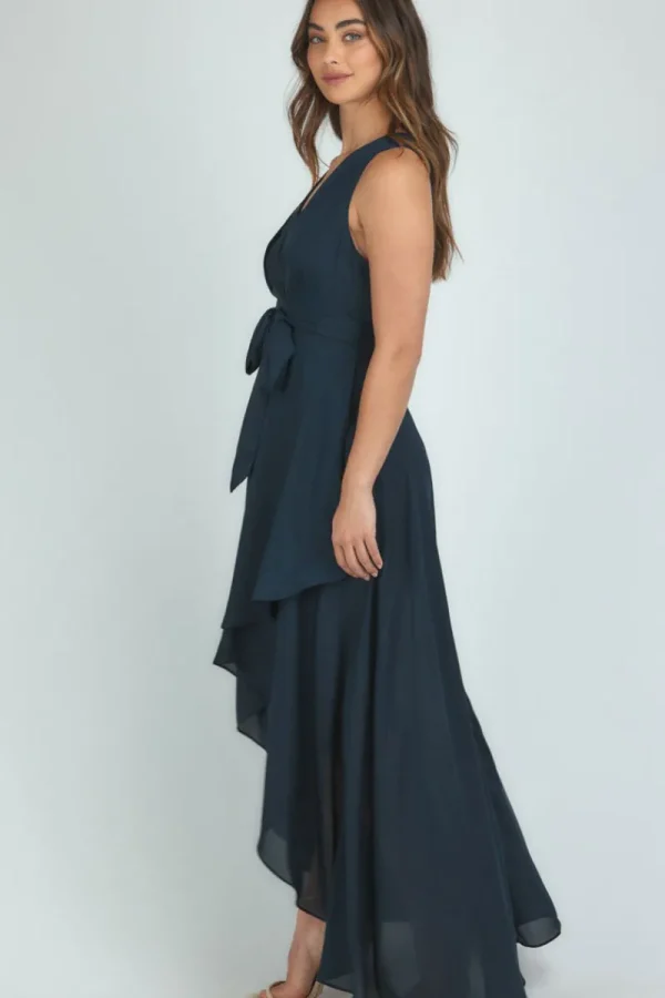 Zeinert & Co Pleated Front Detail Midi Dress^ Dresses
