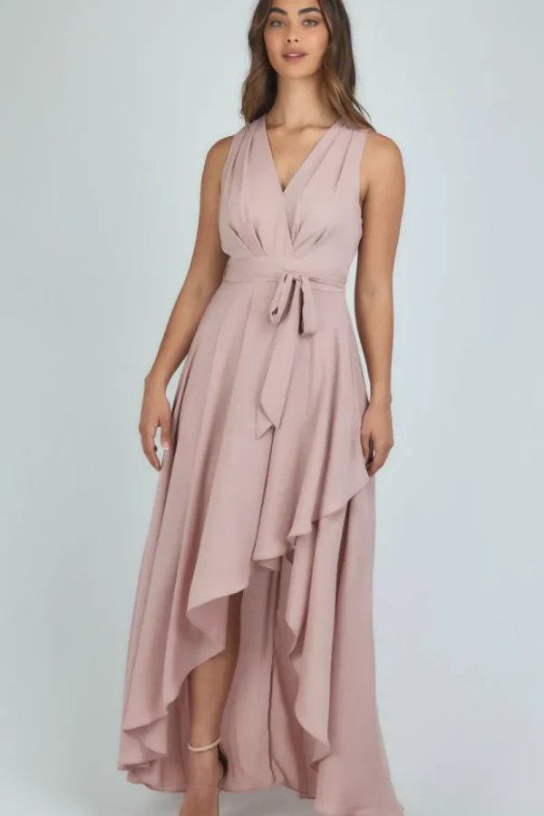 Zeinert & Co Pleated Front Detail Midi Dress^ Dresses