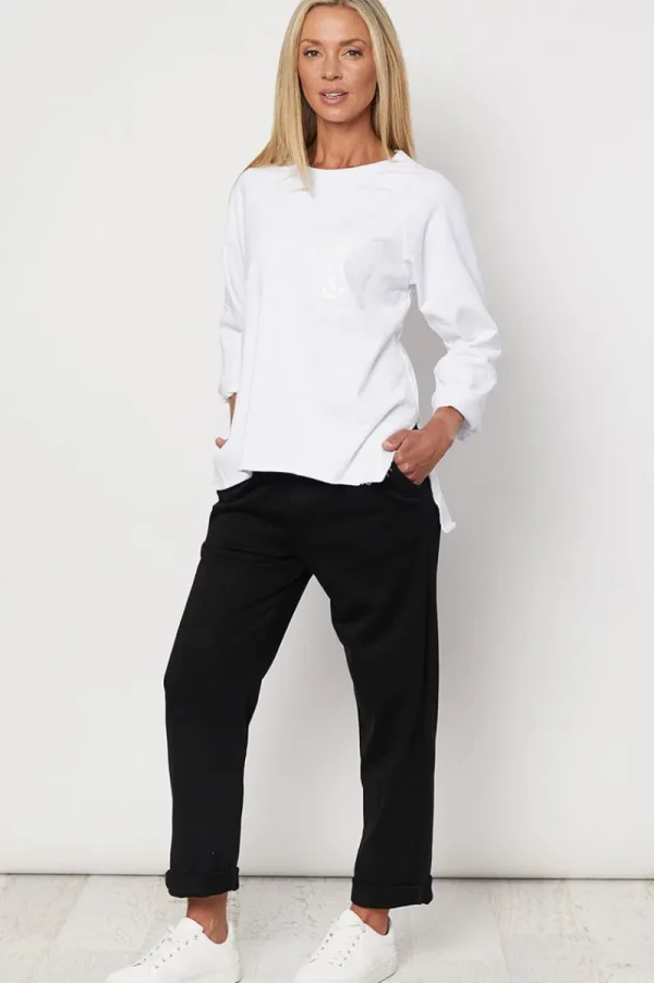 threadz Pocket Detail Sweater^ Jumpers + Sweaters