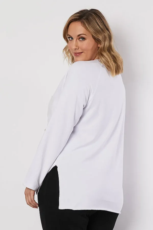 threadz Pocket Detail Sweater^ Jumpers + Sweaters