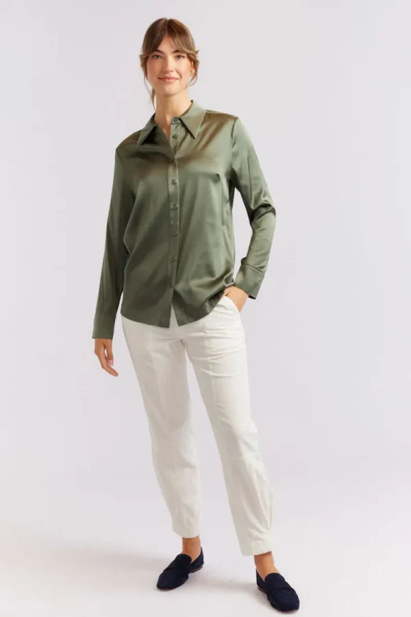 Alessandra Primrose Shirt Silk^ Shirts