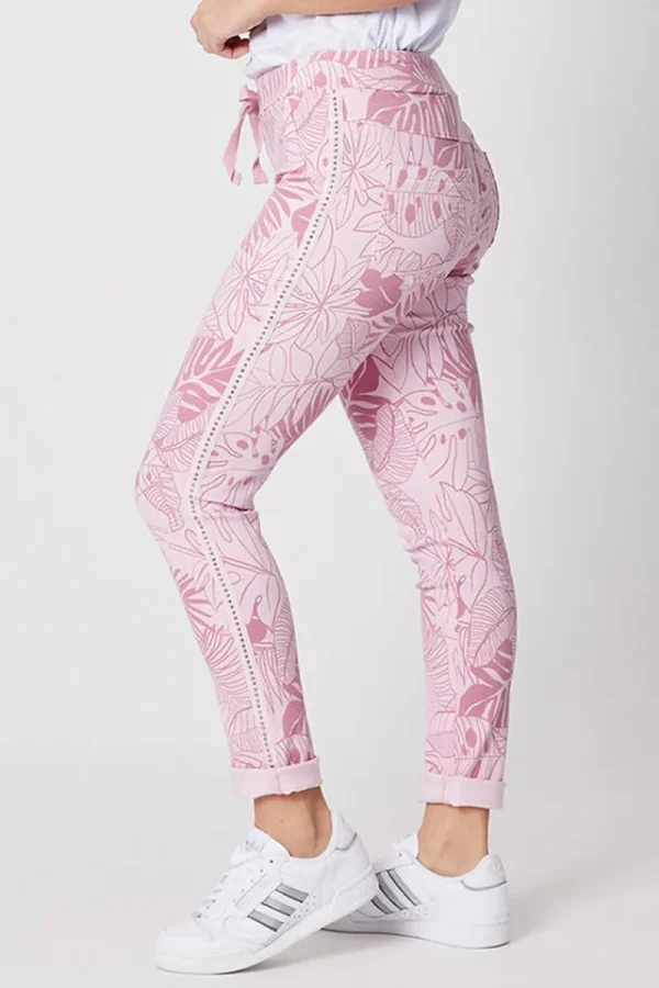 threadz Printed Palm Jean^ Jeans