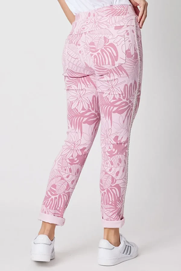 threadz Printed Palm Jean^ Jeans