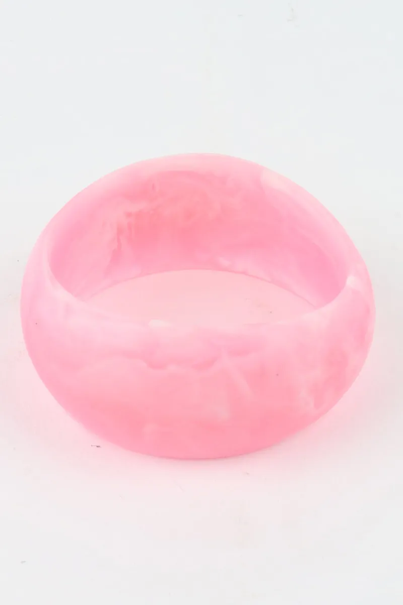resin_bangle_baby_pink_l_0.webp Moose and Meg Designs Resin Bangle Baby Pink L^ Jewellery