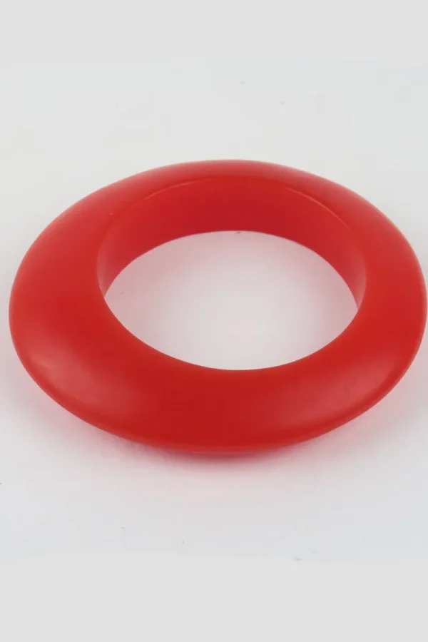Moose and Meg Designs Resin Bangle Fire Red M^ Jewellery