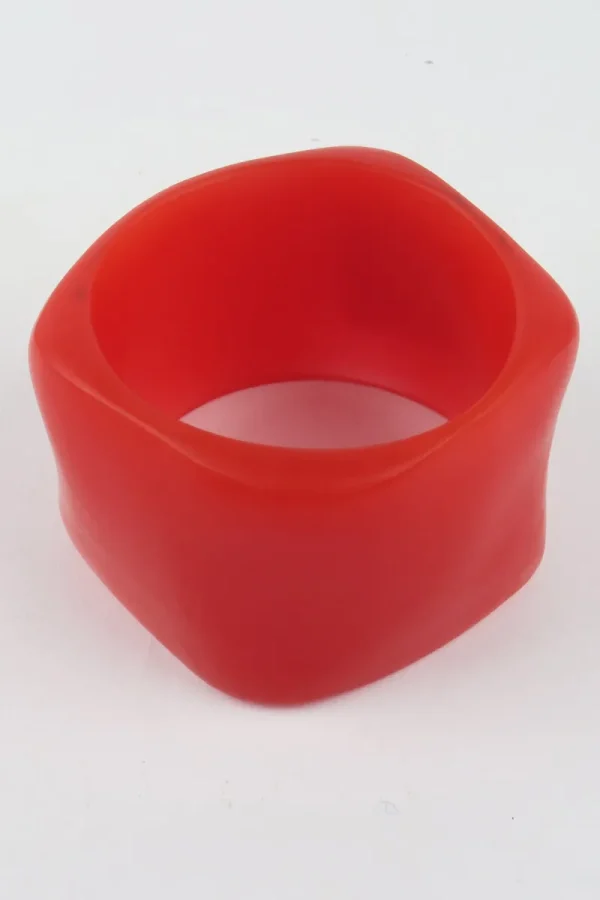 Moose and Meg Designs Resin Bangle Fire Red XL^ Jewellery