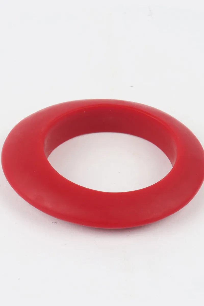 resin_bangle_maroon_red_m_0.webp Moose and Meg Designs Resin Bangle Maroon Red M^ Jewellery