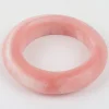 Moose and Meg Designs Resin Bangle Peach Marble M^ Jewellery