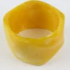 Moose and Meg Designs Resin Bangle Yellow Marble XL^ Jewellery