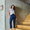 Kireina Rose Cord Jean Cropped^ Jeans