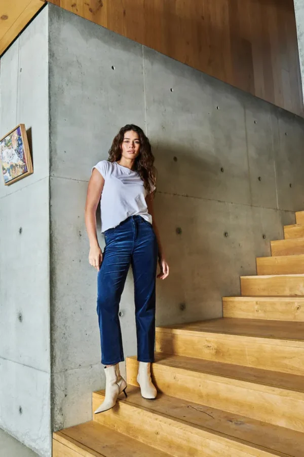 Kireina Rose Cord Jean Cropped^ Jeans
