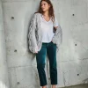 Kireina Rose Cord Jean Cropped^ Jeans