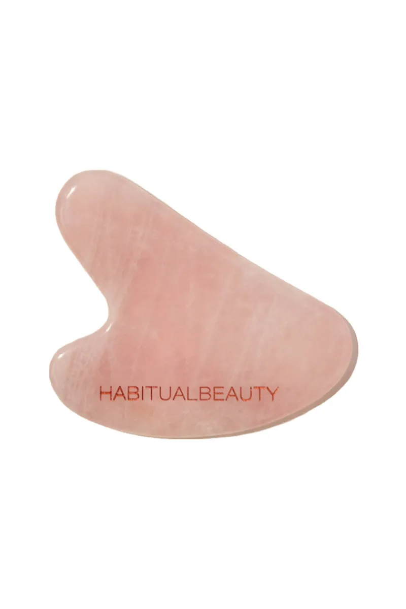 rose_quartz_gua_sha_0.webp Habitual Beauty Rose Quartz Gua Sha^ Body