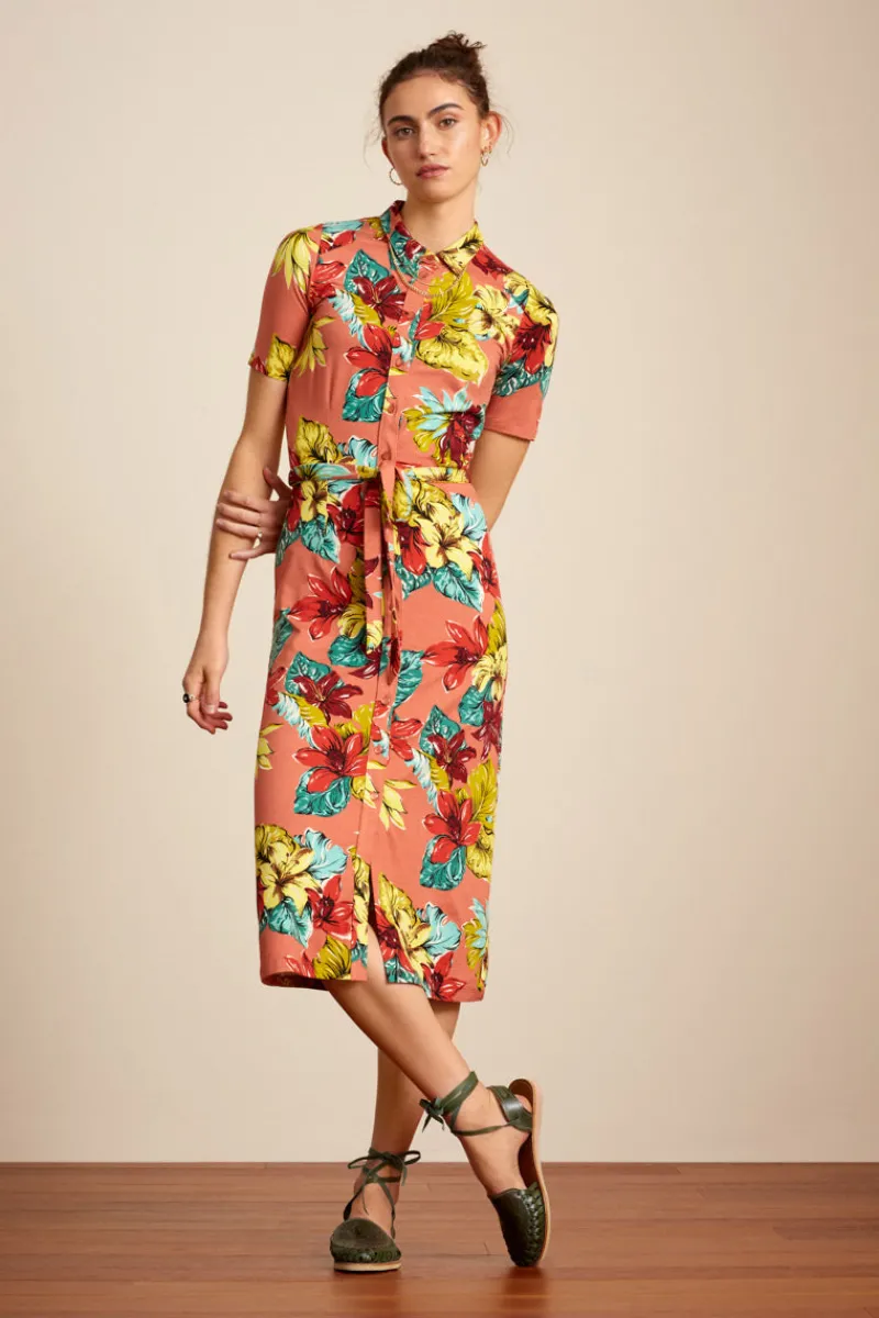 rosie_slimfit_dress_0.webp King Louie Rosie Slimfit Dress^ Dresses