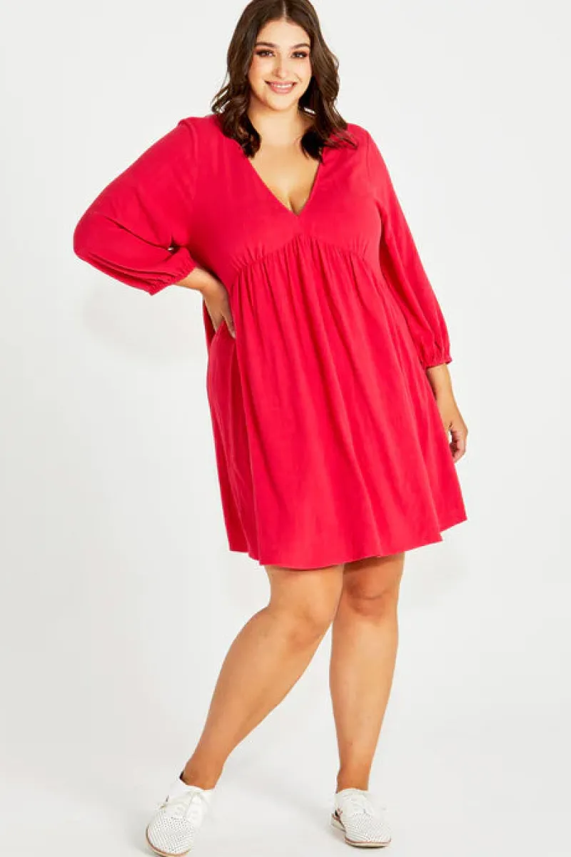 roxanne_tie_back_mini_dre_1.webp Sass Roxanne Tie Back Mini Dress^ Dresses