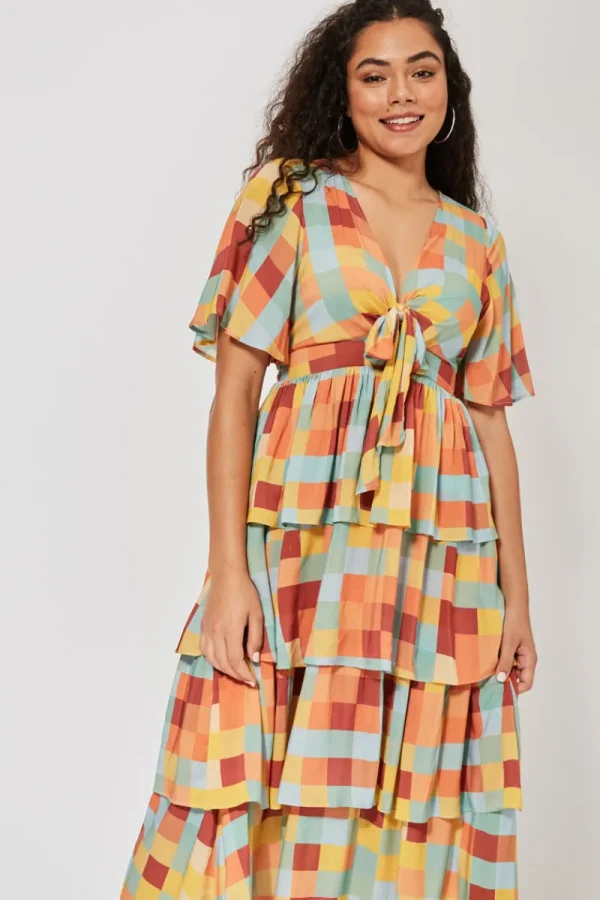 Haven Saba Tiered Maxi^ Dresses