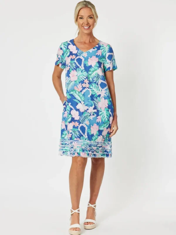 Gordon Smith Santa Monica Frilled Hem Dress^ Dresses