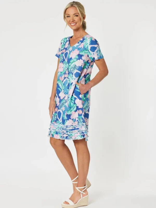 Gordon Smith Santa Monica Frilled Hem Dress^ Dresses