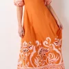 Walnut SANTORINI DRESS^ Dresses
