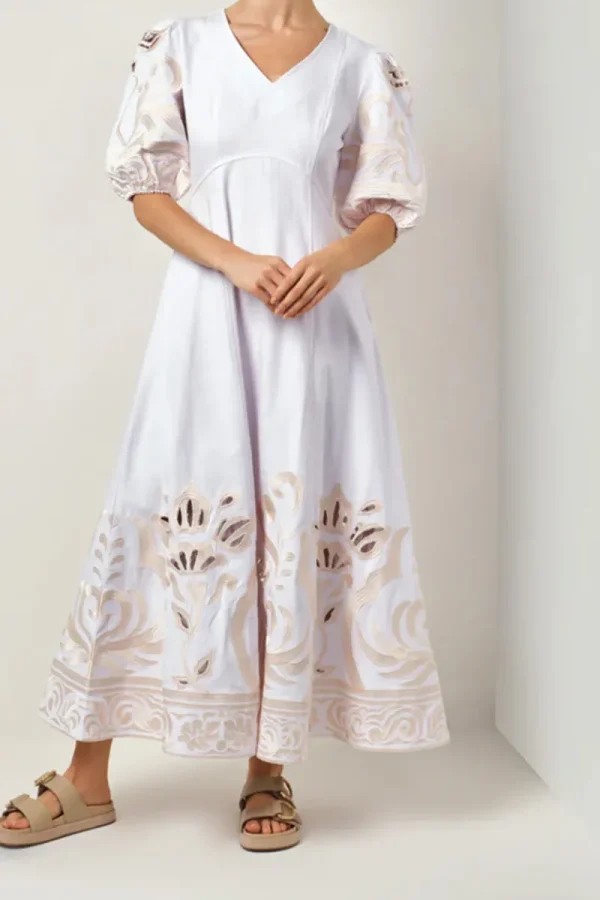 Walnut SANTORINI DRESS^ Dresses