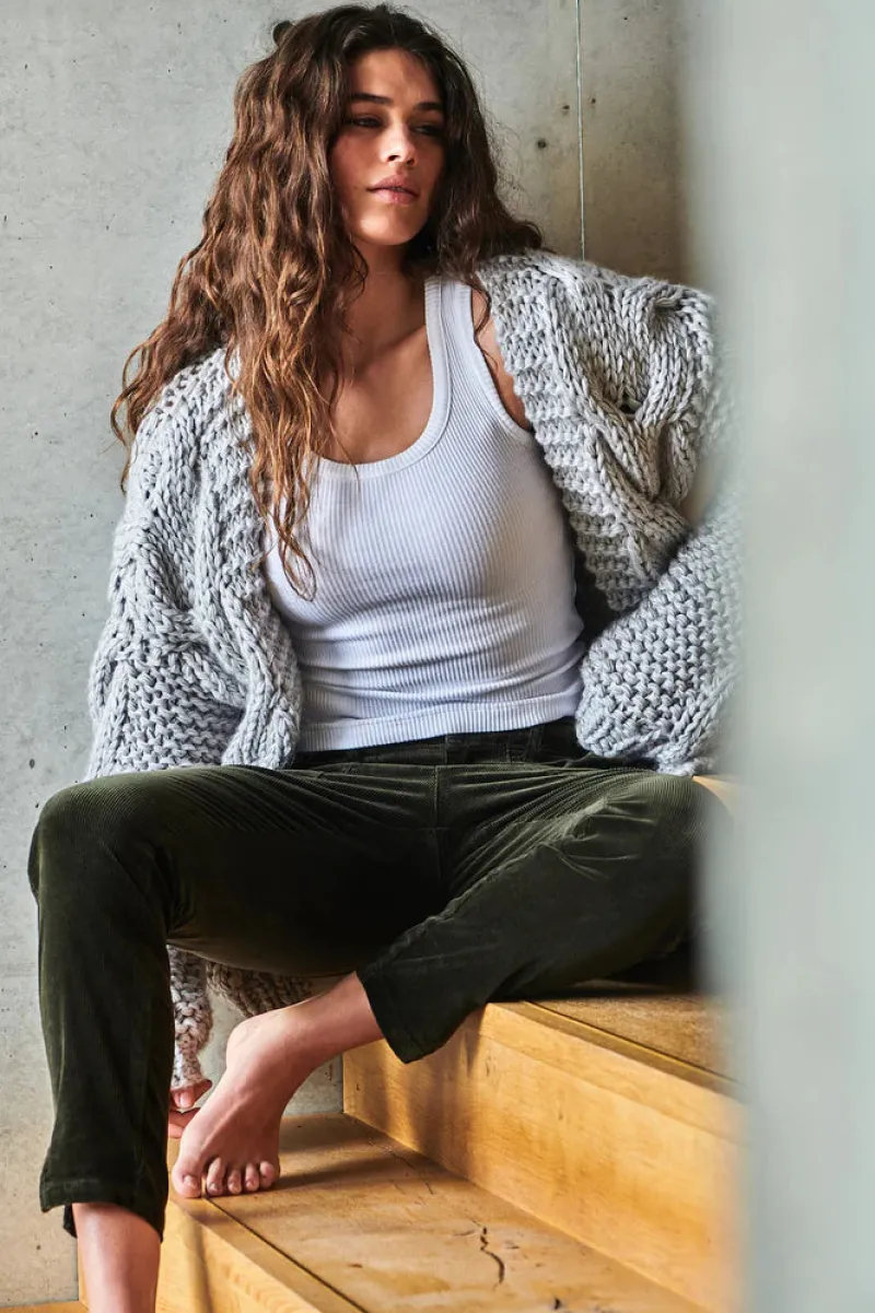 soho_cord_cropped_jean_1.webp Kireina Soho Cord Cropped Jean^ Jeans