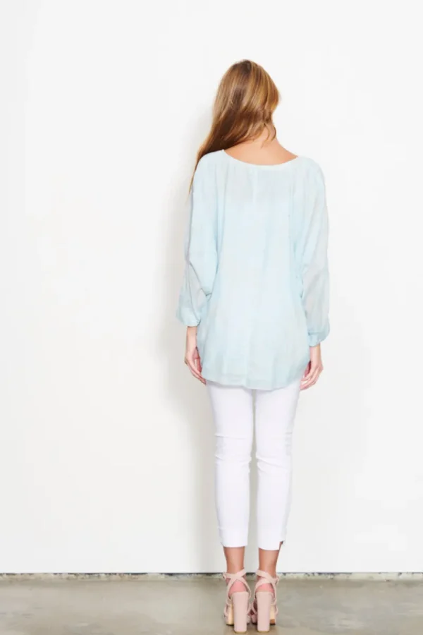 Caju Split Sleeve Blouse^ Tops