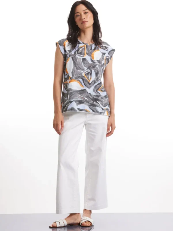 Marco Polo S/S SEAMED OASIS TEE^ Tops