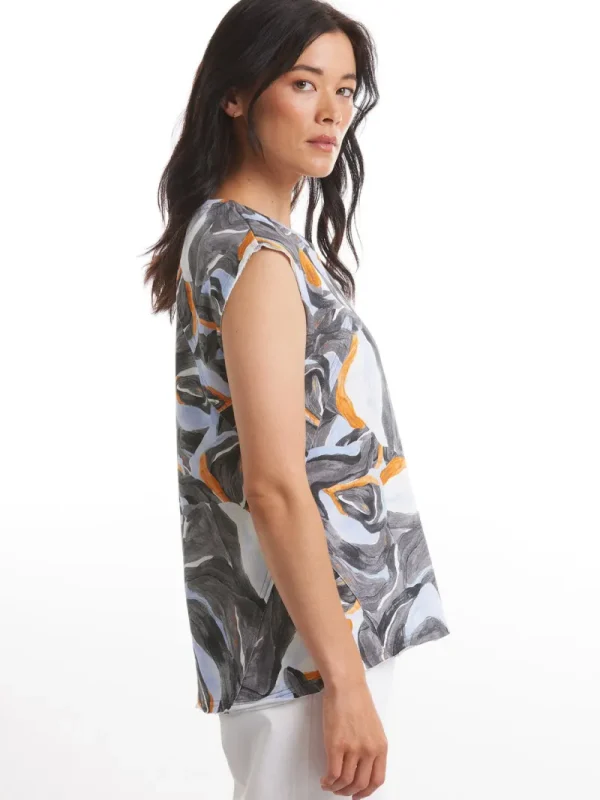 Marco Polo S/S SEAMED OASIS TEE^ Tops