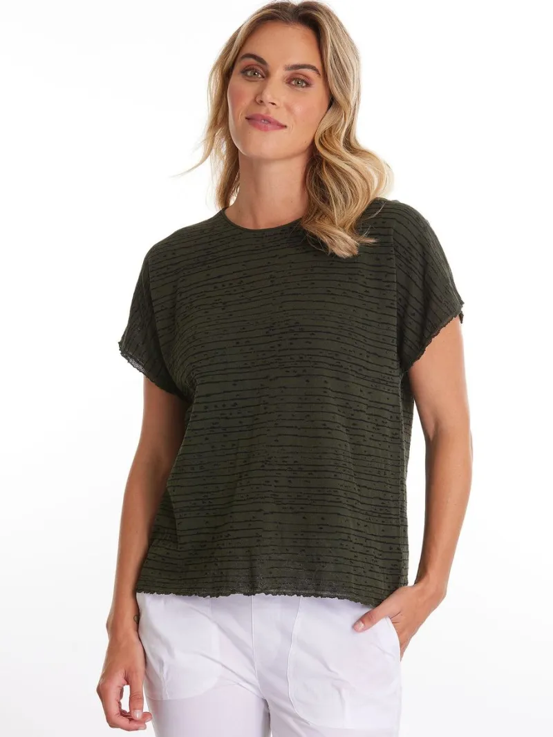 ss_textured_stripe_knit_0.webp Marco Polo S/S TEXTURED STRIPE KNIT^ Jumpers + Sweaters
