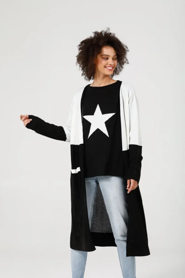 Brave and true St Moritz Cardigan Colour Block^ Jackets