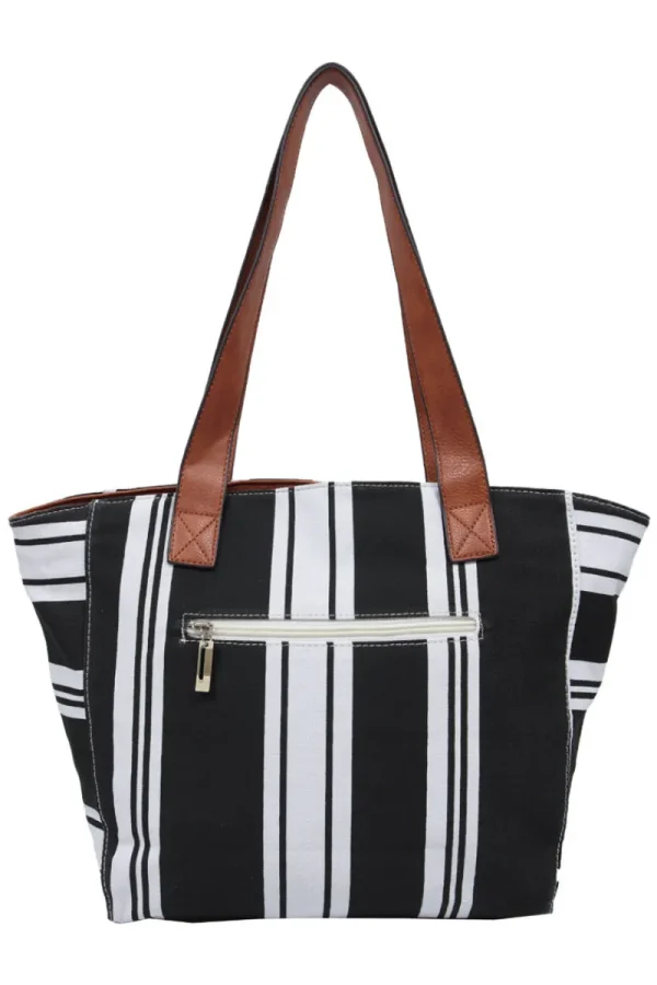SassyDuck Star & Stripes Canvas Tote Bag^ Handbags