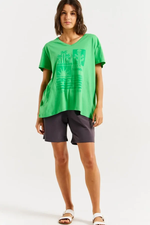 Betty basics Teagan V Neck Tee^ Tops