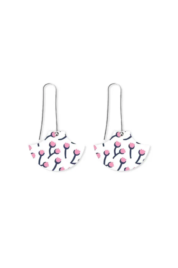 MoeMoe Design Tulip Bud Myriam Van Neste Pagoda Long Drop Earrings^ Jewellery