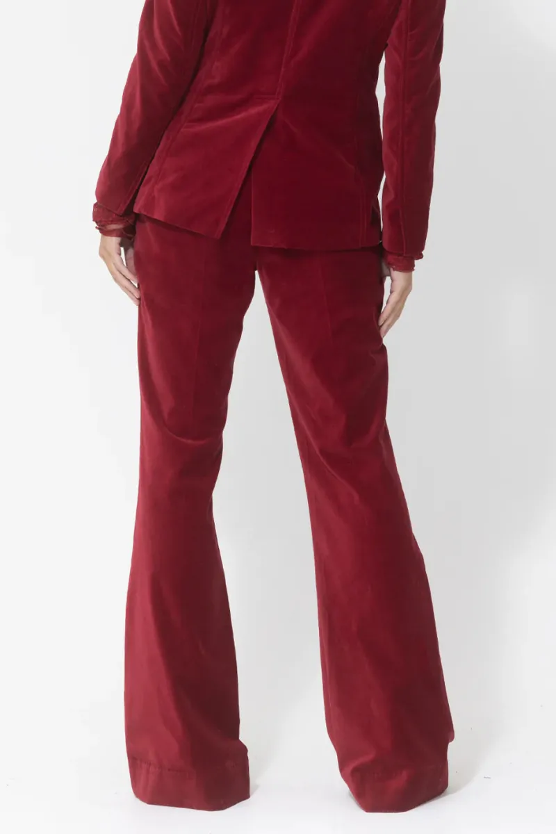 velvet_bootleg_pant_3.webp Joey the Label Velvet Bootleg Pant^ Pant