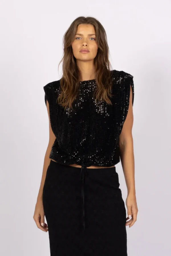 Joey the Label Venus Sequin Top^ Tops