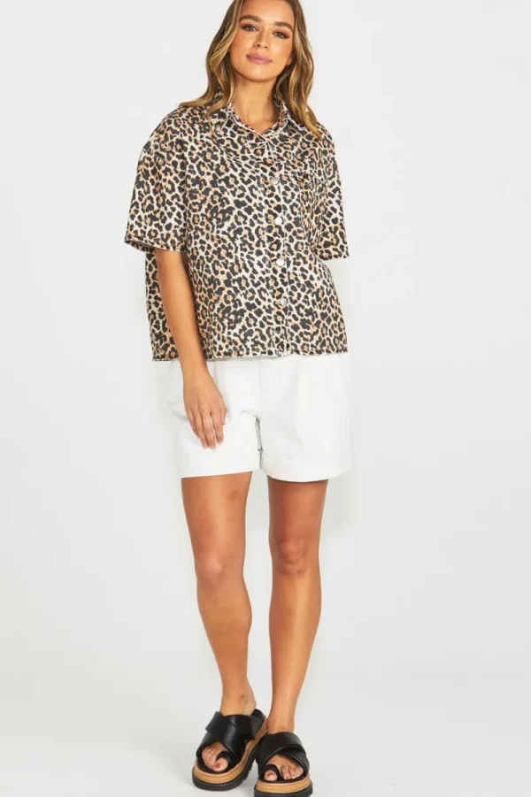 Sass Wyatt Short Sleeve Denim Shirt^ Shirts