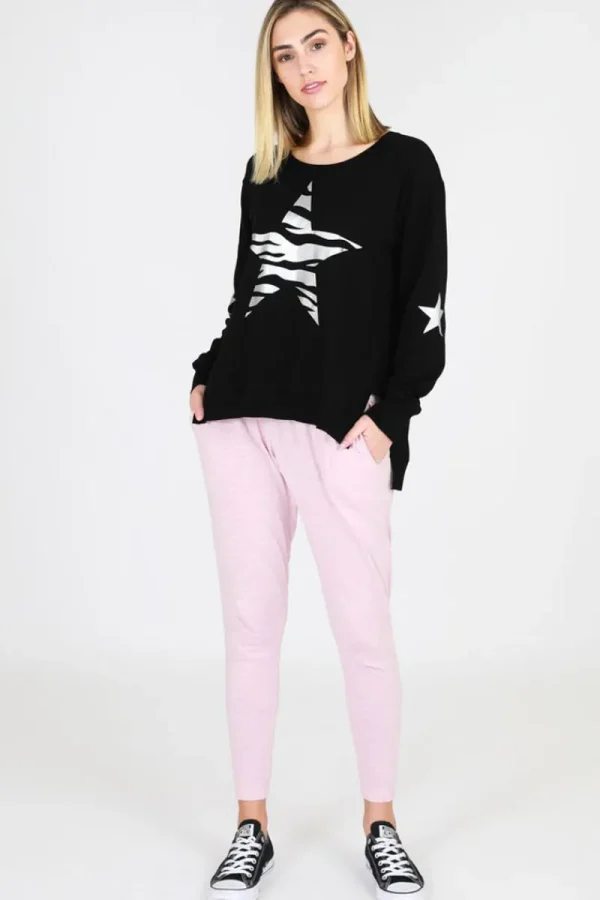 Sat + Sun Zebra Sweater^ Jumpers + Sweaters